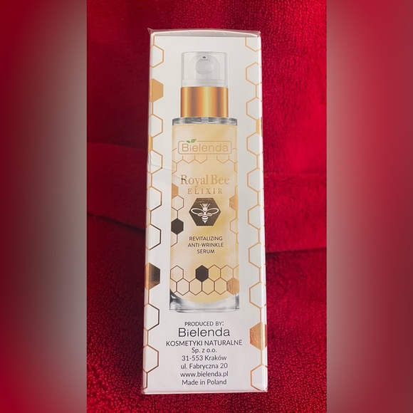 NEW/Sealed Bielenda Revitalizing Anti-Wrinkle Royal Bee Elixir Serum Size: 1oz - Picture 6 of 8